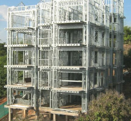 سازه LSF تا چند طبقه