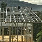 مجری سازه LSF برای پشت بام