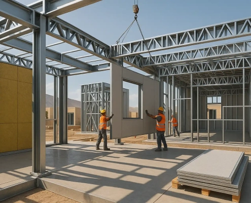 قیمت سازه LSF در شیراز؛ از استعلام تا عقد قرارداد