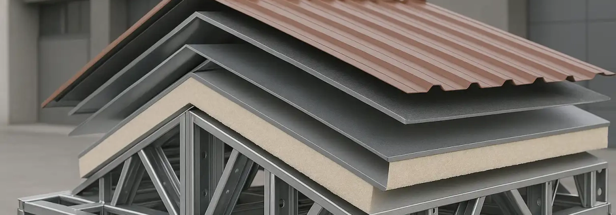 پوشش سقف سازه ال اس اف؛ بهترین متریالهای سال