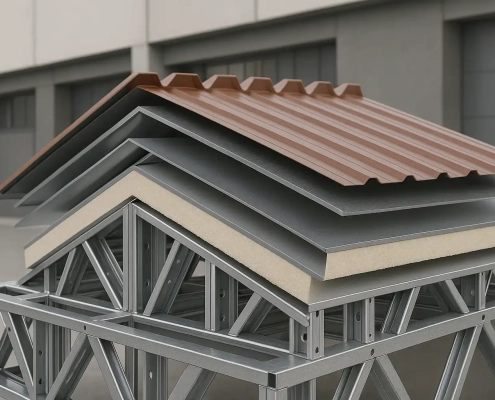 پوشش سقف سازه ال اس اف؛ بهترین متریال‌های سال