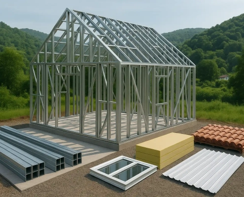 قیمت سازه LSF در رشت؛ راهنمای انتخاب پیمانکار مناسب و اصولی