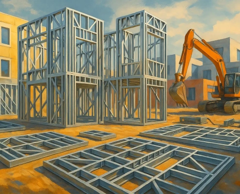 سازه LSF؛ سازه lsf تولید، طراحی، محاسبه و اجرا و دلایل محبوبیت آن