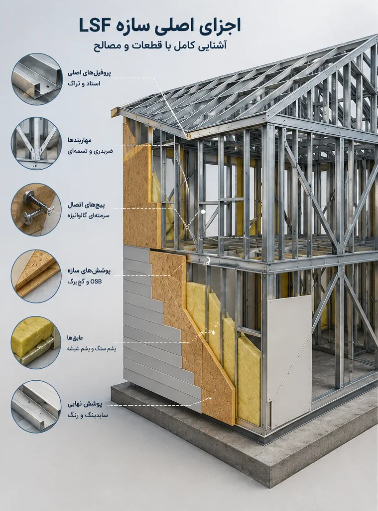 سازه LSF
